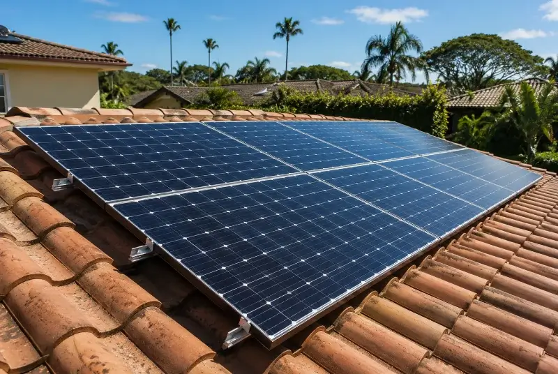 Installation de panneaux solaires à Launac